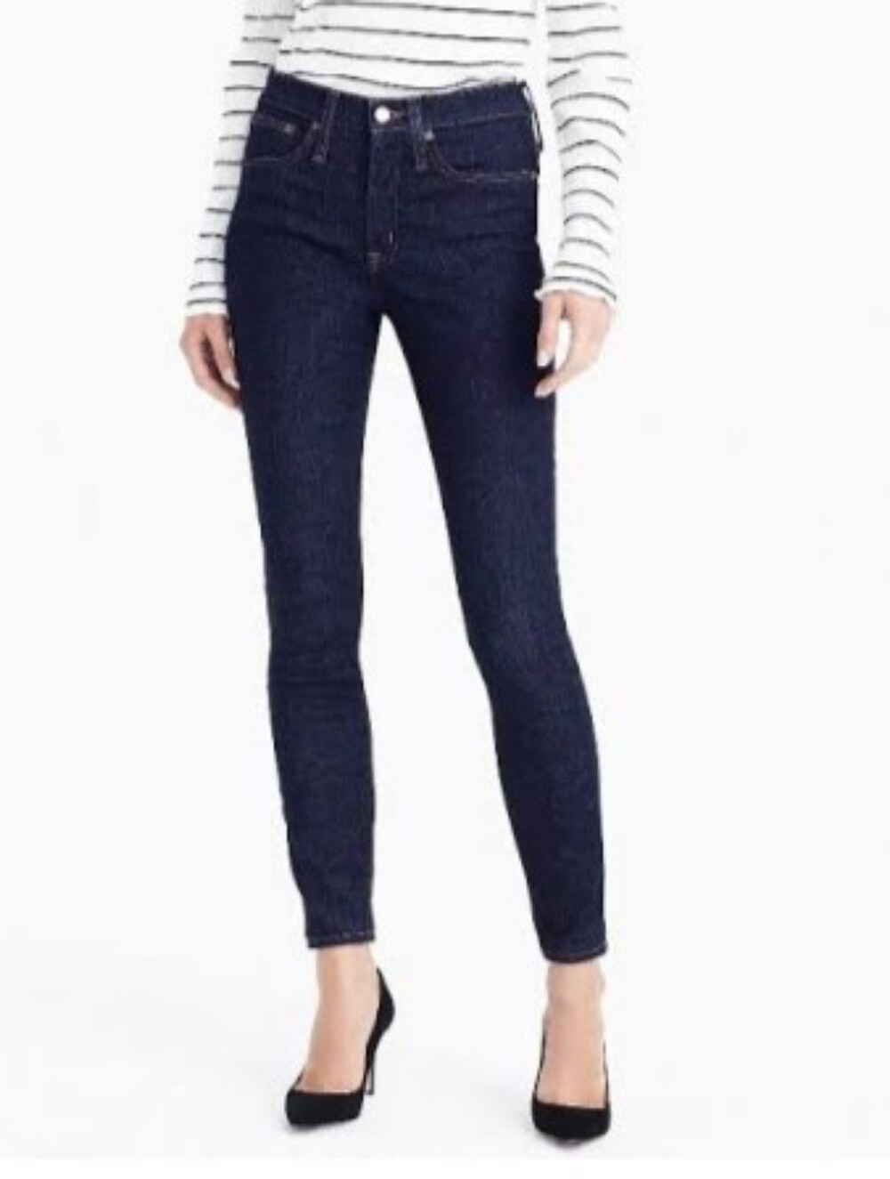 J. Crew Toothpick Skinny Jeans in Dark Indigo